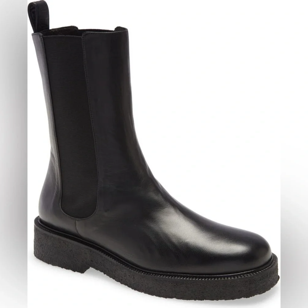 STAUD Palamino Chelsea Boot Black Leather 7.5 - Picture 4 of 14